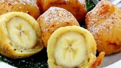 Бананы в медово-лимонной глазури