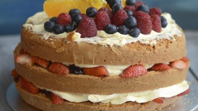 Бисквит «Королевы Виктории» с джемом