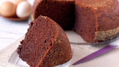 Бисквит на кипятке из мультиварки