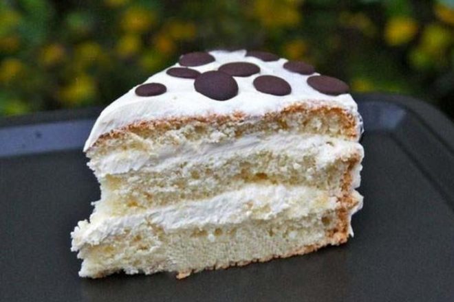 Бисквитный торт «Елизавета» к празднику