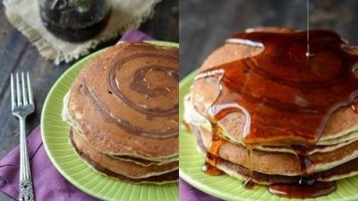 Блинчики банановые с корицей