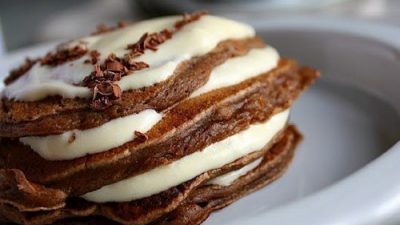 Блины Тирамису с сыром маскарпоне