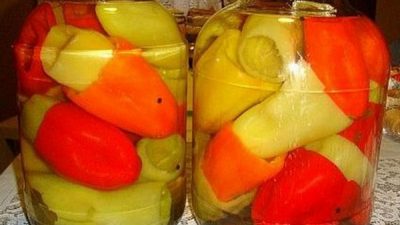 Болгарский перец на зиму по-домашнему