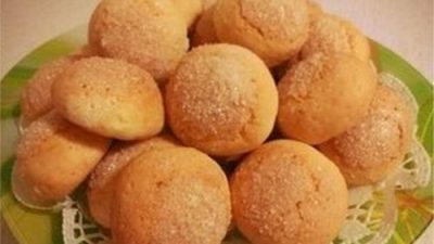 Быстрое песочное печенье к чаю
