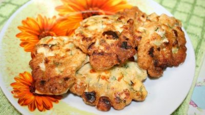 Быстрые куриные котлетки с плавленым сыром