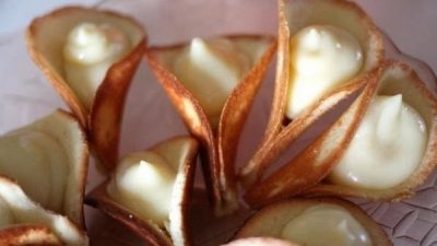 Быстрые пирожные с заварным кремом