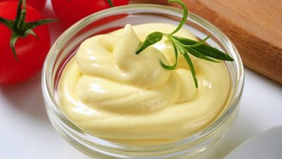 Быстрый майонез с лимонным соком