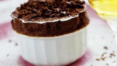 Быстрый шоколадный пирог в чашке