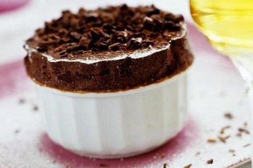 Быстрый шоколадный пирог в чашке