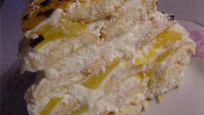 Быстрый торт «Нежный» без выпечки