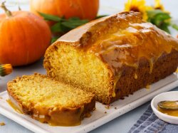 Тыквенный кекс с корицей и ванилином
