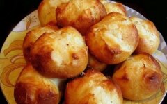 Классические чесночные пампушки к борщу