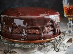 Домашний шоколадный торт из свеклы