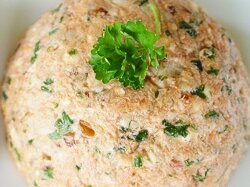 Форшмак из сельди с яблоком и зеленым луком