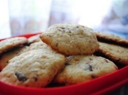 Овсяное печенье по-домашнему с шоколадом