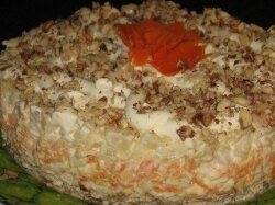 Слоеный салат «Валентина»