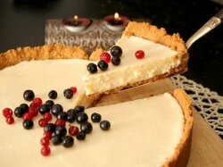 Пирог из печенья со сгущенным молоком