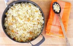 Рис «Перекати-поле» с овощами