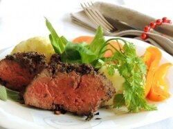 Говядина «Шатобриан» с тимьяном