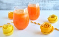 Апельсиновый лимонад с лимонным соком