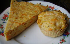 Куриное суфле с морковью из детского сада