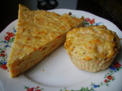 Куриное суфле с морковью из детского сада