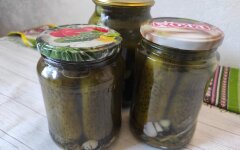 Хрустящие маринованные огурцы с уксусом на зиму