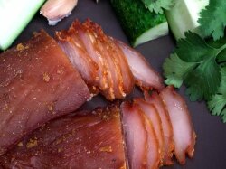 Бастурма из курицы с коньяком и приправами