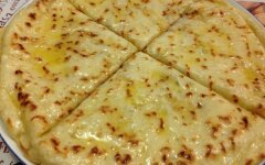 Чепалгаш на кефире с творожной начинкой