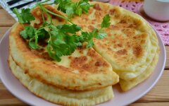 Хачапури «Проще не бывает» с творогом