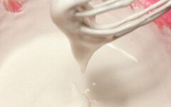 Сахарная глазурь с лимонным соком для торта