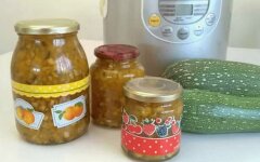 Кабачковое варенье с апельсинами и лимоном в мультиварке