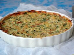 Пирог из лаваша с копченой курицей «Ленивая жена»