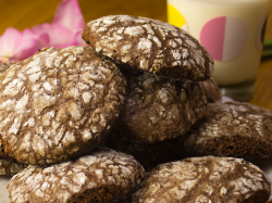 Домашнее шоколадно-ванильное печенье в духовке