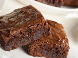 Пирожное ПП-брауни на десерт