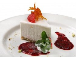 Низкокалорийный чизкейк с медом