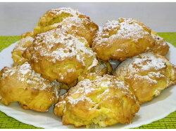 Итальянское печенье с яблоками и грецкими орехами