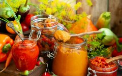 Кабачковая икра с зеленью как в магазине