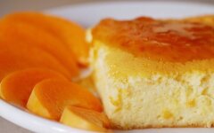 Творожно-апельсиновый чизкейк в духовке