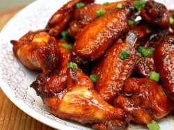 Крылышки в маринаде с медом в духовке