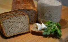 Ржаной хлеб на готовой закваске в хлебопечке