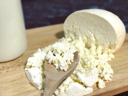 Домашний творог из молока в духовке