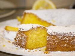 Нежный лимонный манник