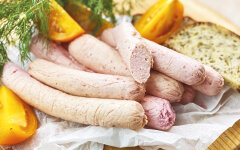 Домашние молочные сосиски за 30 минут