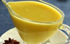 Апельсиновый соус с картофелем