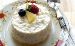 Протеиновый рисовый пудинг