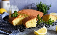 Пряный кекс с цедрой мандарина