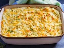 Пастуший пирог с ягненком и шампиньонами