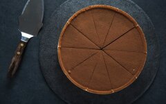 Кофейные коржи в духовке