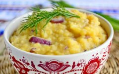 Гороховая каша с содой без замачивания